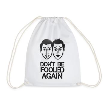 Don’t be fooled again tshirts - Sac de sport léger - blanc - Devant
