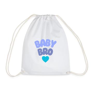 Baby Bro Love - Drawstring Bag - white - Front