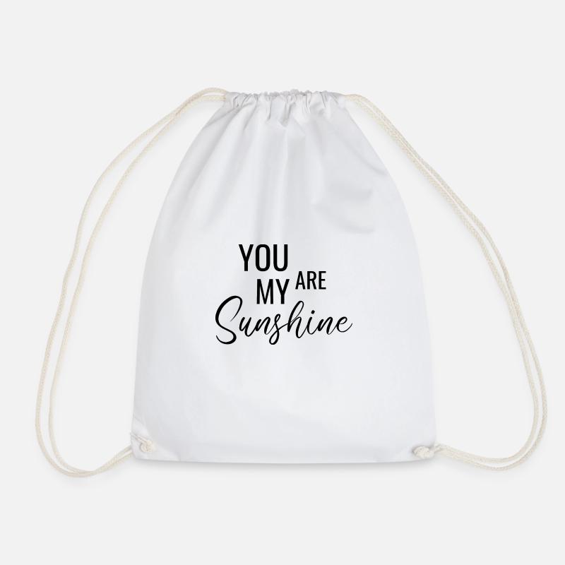 You are my Sunshine - Turnbeutel - Weiß