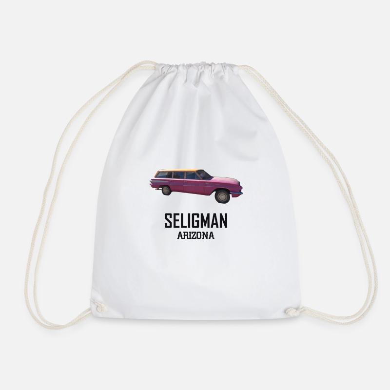 Oldtimer, Seligman, Arizona, Straße 66 USA - Turnbeutel - Weiß