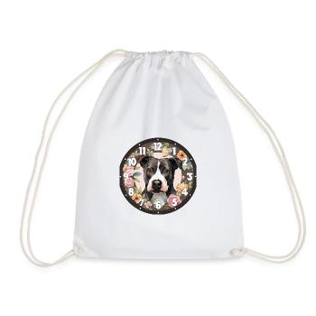 L'heure des fleurs - Sac de sport léger - blanc - Devant