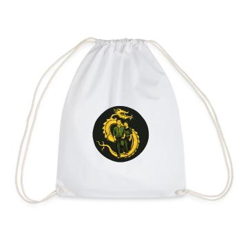 La promenade du dragon - Sac de sport léger - blanc - Devant