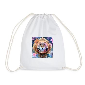 The Temporal Observer - Drawstring Bag - white - Front