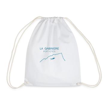 J'peux pas, j'ai plongée sur à Port Cros. - Sac de sport léger - blanc - Devant