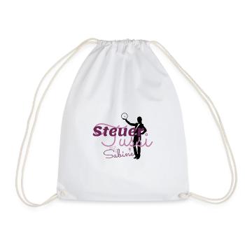 Steuertussi & Business Woman Sabine - Turnbeutel - Weiß - Vorne