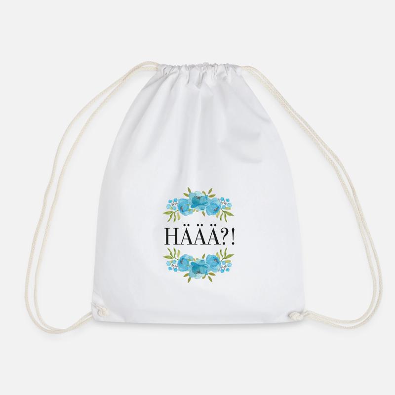 Häää ?! - Turnbeutel - Weiß