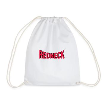 REDNEK - Turnbeutel - Weiß - Vorne