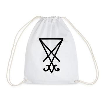 Das Siegel Luzifers - Drawstring Bag - white - Front