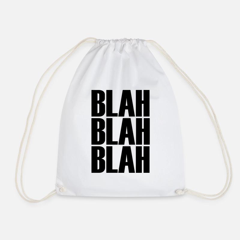 bla bla bla POP - Sac de sport léger - blanc