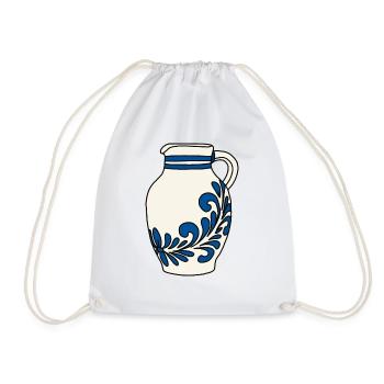 Bembel - Drawstring Bag - white - Front