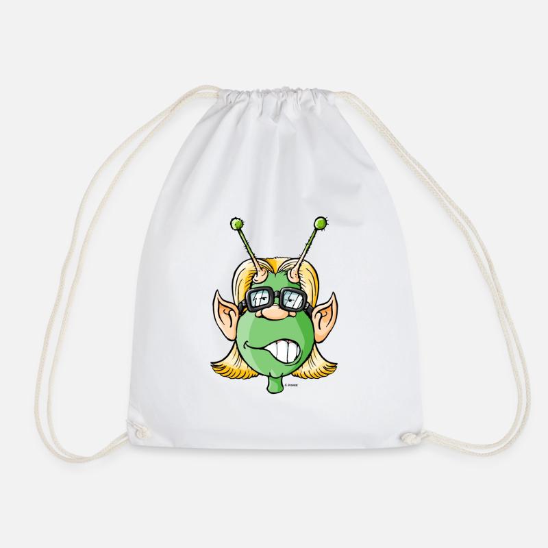 Grünkopp - Drawstring Bag - white
