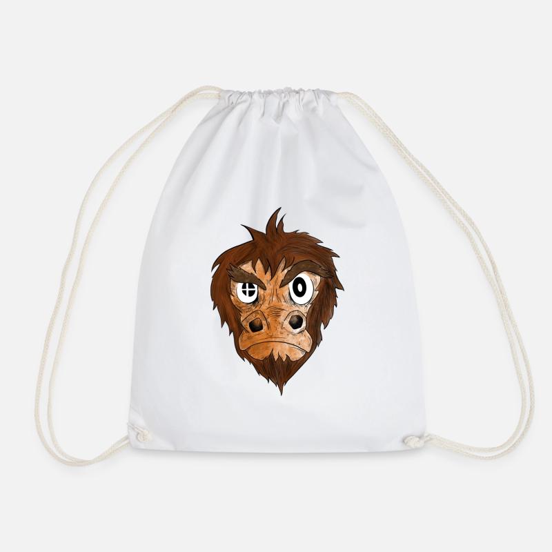 Monkey boy - Sac de sport léger - blanc