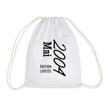 limited edition May 2004 - Drawstring Bag - white - Front