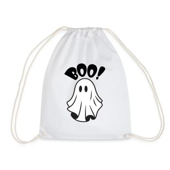 Adorable Ghost Halloween | BOO for Horror Night - Drawstring Bag - white - Front