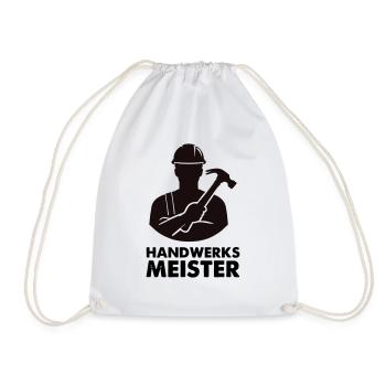 handwerker meister - Turnbeutel - Weiß - Vorne
