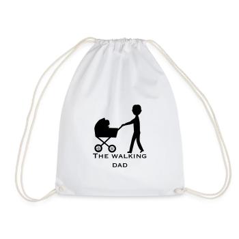 Papa en mouvement - Sac de sport léger - blanc - Devant
