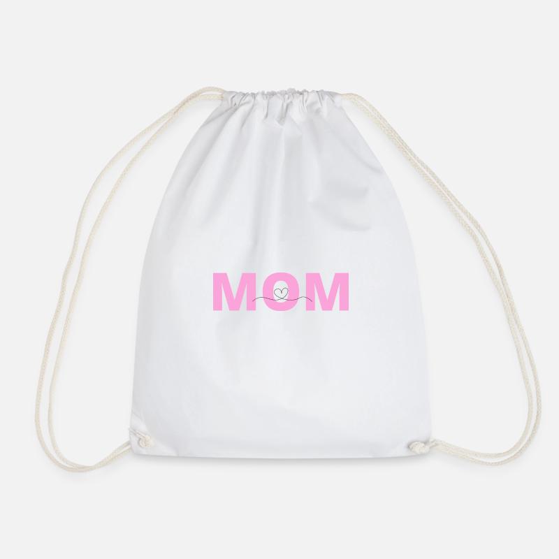 Mom - Turnbeutel - Weiß