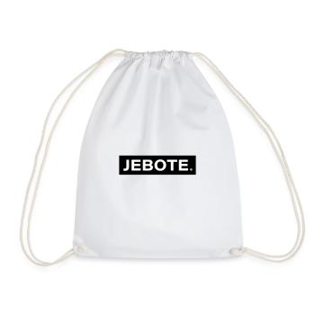 jebote - Turnbeutel - Weiß - Vorne