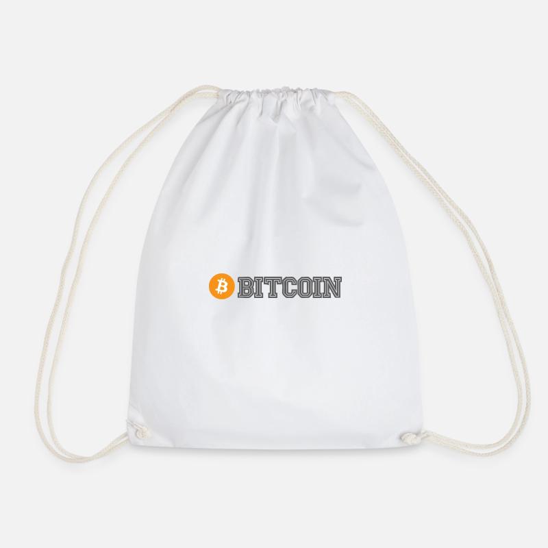 Bitcoin (Bitcoin) - Turnbeutel - Weiß
