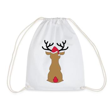 Jour de Noël - Sac de sport léger - blanc - Devant