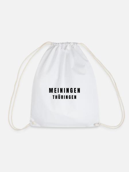 Meiningen Thüringen - Turnbeutel - Weiß
