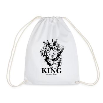 Canard de Nouvelle-Écosse Tolling Retriever King Dogs Dog - Sac de sport léger - blanc - Devant