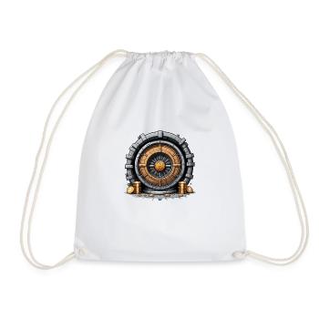 Bitcoin Crypto Crypto à la lune Cadeau - Sac de sport léger - blanc - Devant