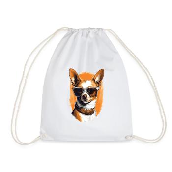 Cool Chihuahua - Sac de sport léger - blanc - Devant