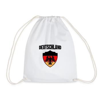 Deutschland - Turnbeutel - Weiß - Vorne