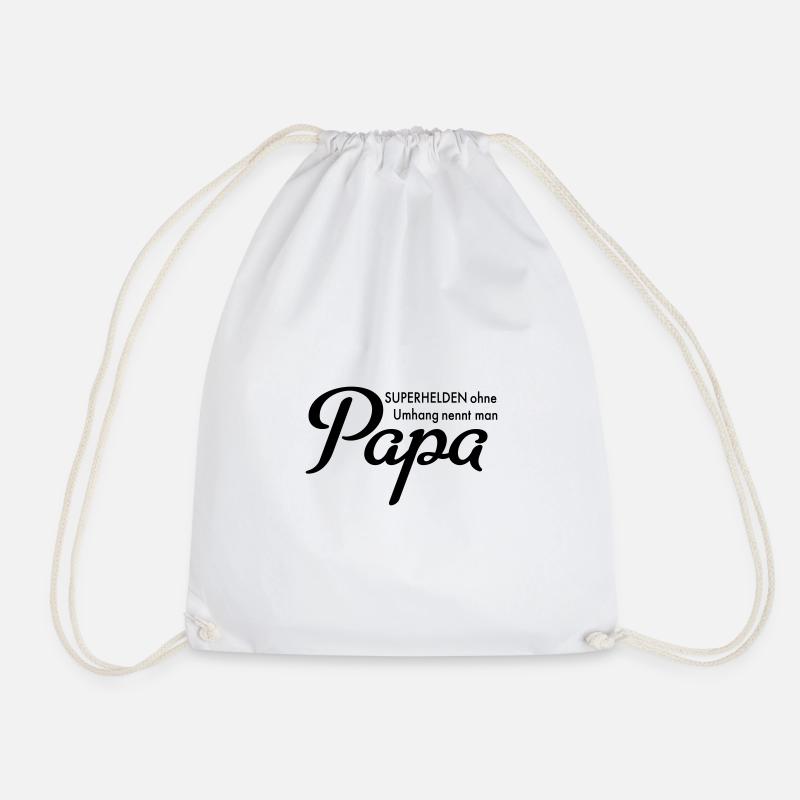 Papa - Turnbeutel - Weiß