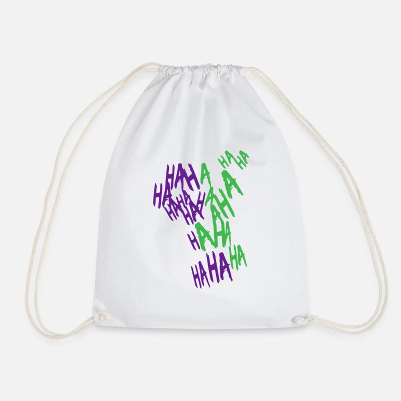 RISATE JOKER - Drawstring Bag - white