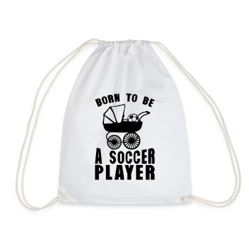 football landau born player to be - Sac de sport léger - blanc - Devant