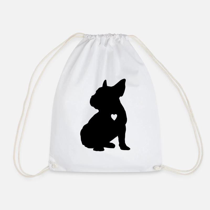 Bully for my heart V2 - Drawstring Bag - white