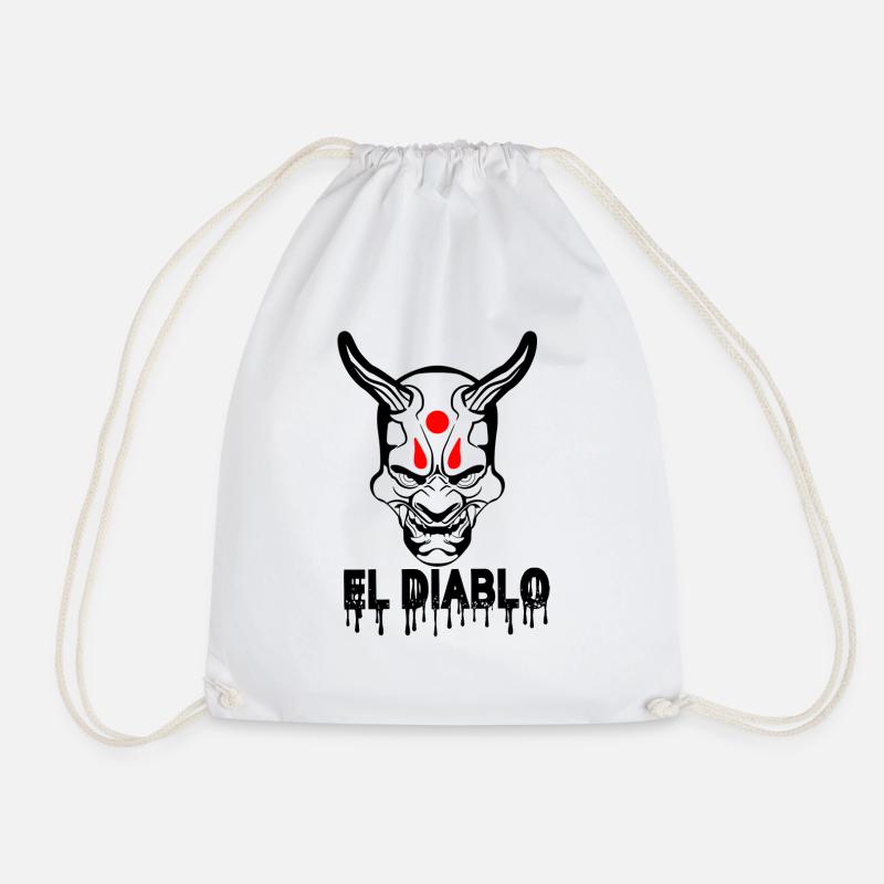 el diablo 1 - Turnbeutel - Weiß