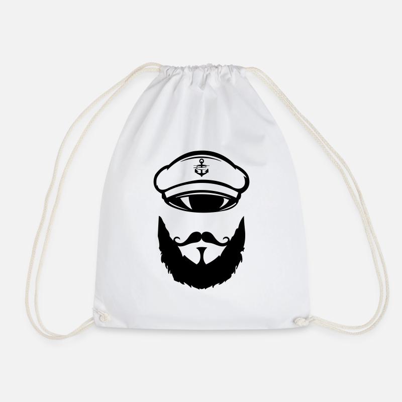 Captain - Turnbeutel - Weiß