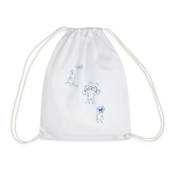 Le peintre - Sac de sport léger - blanc - Devant