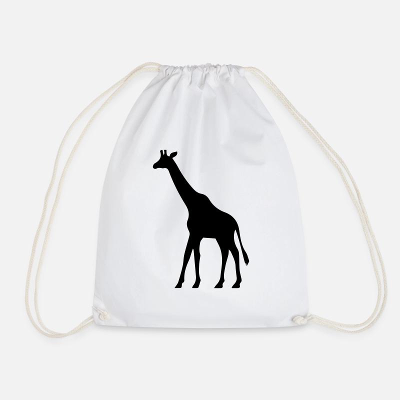giraffe - Turnbeutel - Weiß