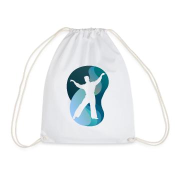 Dancing Modern Dance Course - Drawstring Bag - white - Front