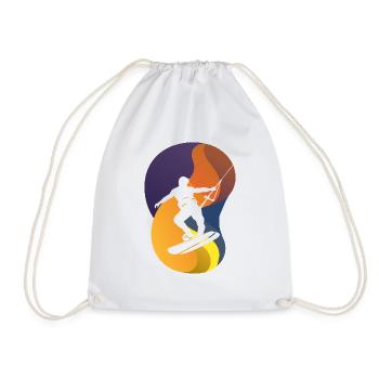 Wakeboard Wakeboarder - Sac de sport léger - blanc - Devant