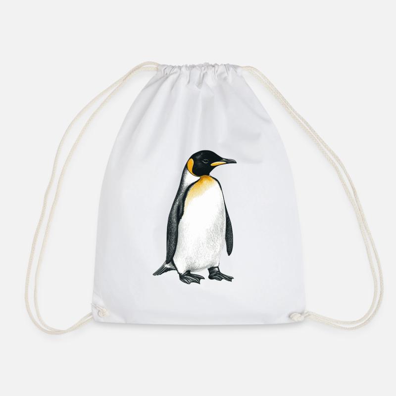 süßer Pinguin - Turnbeutel - Weiß