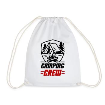 Équipe de camping - Sac de sport léger - blanc - Devant