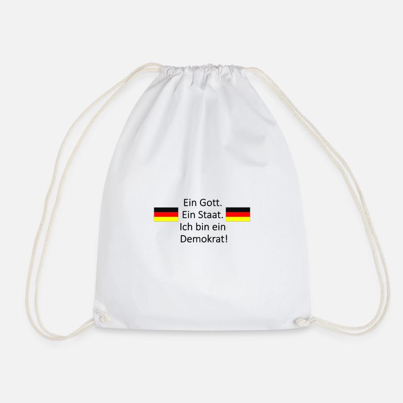 Ein Gott. Ein Staat. - Turnbeutel - Weiß