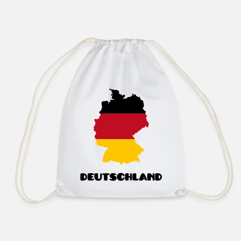 Deutschland - Turnbeutel - Weiß