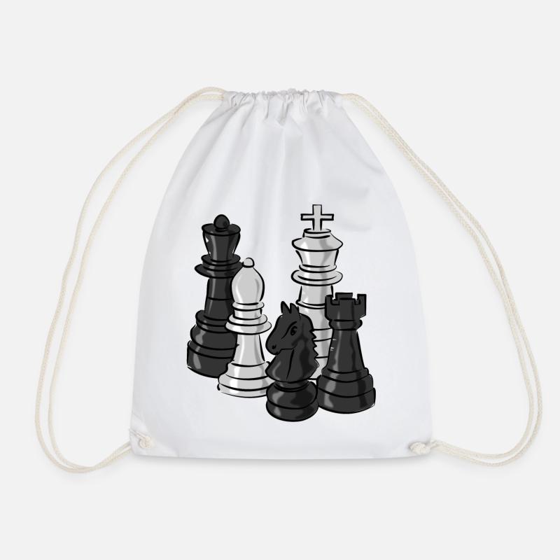 échecs - Sac de sport léger - blanc