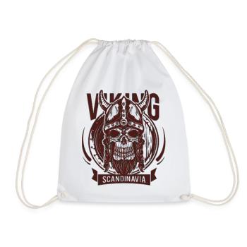 Viking Skandinavisch - Turnbeutel - Weiß - Vorne