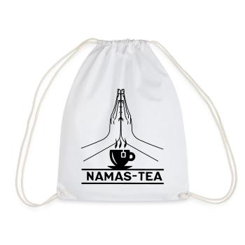 Namas-thé - Sac de sport léger - blanc - Devant