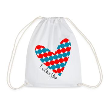 CHRISTMAS. MERRY CHRISTMAS. MERRY CHRISTMAS. NEW YEAR’S DAY - Drawstring Bag - white - Front