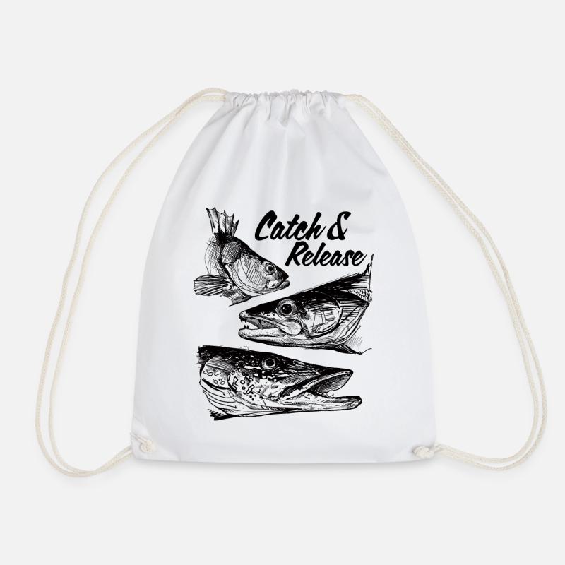 Capture et remise à l’eau - Sac de sport léger - blanc