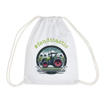 Jantes Fendttastic Green Tractor Trekker Rouge - Sac de sport léger - blanc - Devant