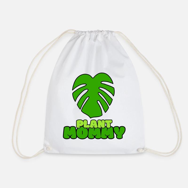 Plant Mommy - Turnbeutel - Weiß